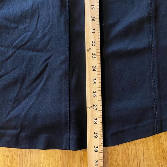 Diab'less Vintage From France Classic Black A-line Embroidered Midi Skirt - Picture 14 of 14